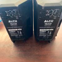 Coppia casse attive Alto TS408 2000W Bluetooth