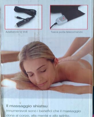 sedile massaggio shiatsu portatile 