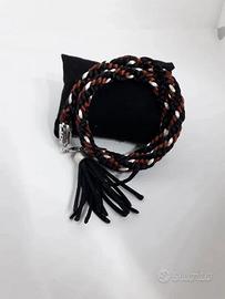 Girocollo- Bracciale Tessile fatto a mano