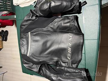 Giacca in pelle Dainese racing 4