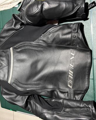 Giacca in pelle Dainese racing 4