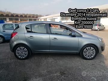 Opel Corsa 1.2 85CV 5 porte GPL-TECH Ecotec