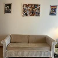 divano letto in giunco