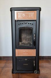 Stufa a legna Lincar Alice 480 – Ghisa e Ceramica 
