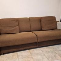Divano letto 3 posti + 2 cuscini