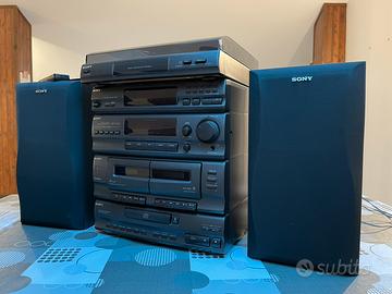 Stereo Hi-Fi SONY LBT-A290 con Giradischi e Casse