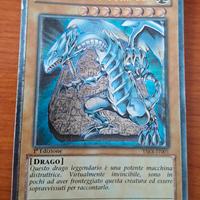 Drago Bianco Occhi Blu carta singola Yu Gi Oh
