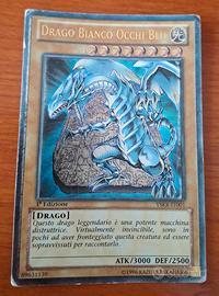 Drago Bianco Occhi Blu carta singola Yu Gi Oh