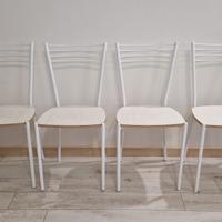 4 sedie zona giorno/pranzo