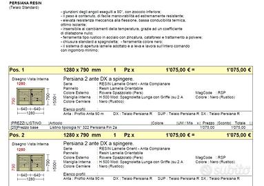 Persiane in pwc simar