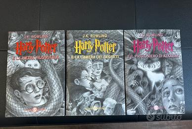 Harry Potter edizione bianco e nero 2018