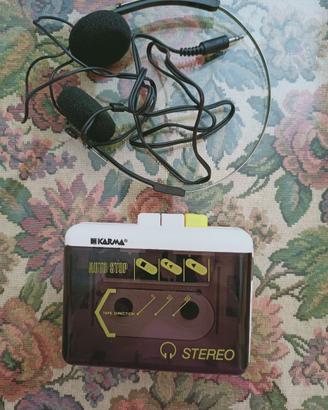 Lettore cassette anni 80