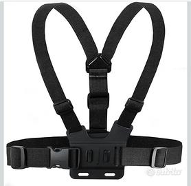 Pettorina imbragatura per actioncam GoPro insta360