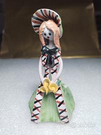 Statuetta Vintage Art Déco in Ceramica siciliana