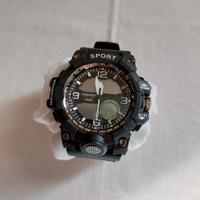 orologio sportivo al quarzo, in stile G-shock 