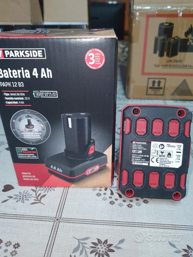 Motosega Batterie Lampada LED X12V TEAM PARKSIDE - Giardino e Fai