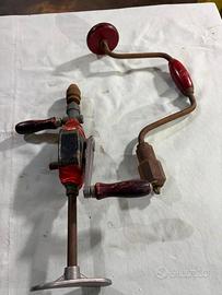 Trapano manuale vintage