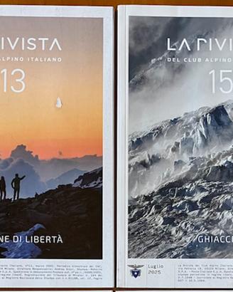 La rivista del CAI anno 2025 nr.13-15