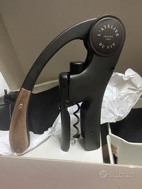 L’ATELIER DU VIN. Oeno Motion Wood&Black Cavatappi