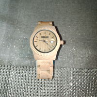 Orologio in legno e metallo dolfi uomo