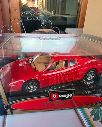 Lotto 4 Modellini Bburago 1/18 Ferrari e Bugatti
