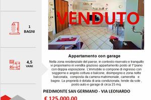 Grazioso trilocale con garage,zona residenziale