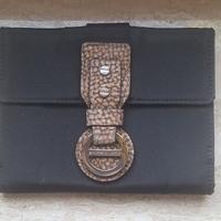 Portafoglio Borbonese con laccio in Pelle