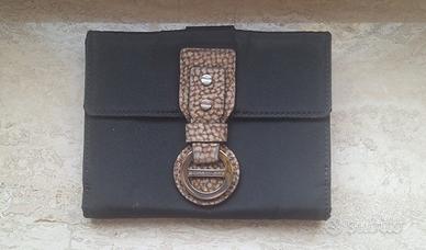 Portafoglio Borbonese con laccio in Pelle