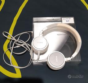 Cuffie audio stereo marca sony da dj registrazione