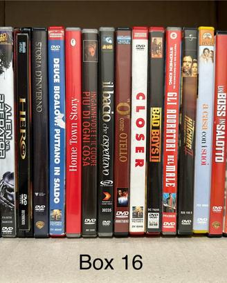 (Box 16 - 17) Film dvd ex-noleggio