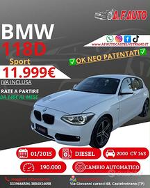 Bmw 118d 5p. Sport