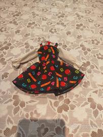 vestito Barbie maestra 1995