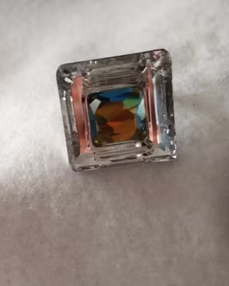 Anello regolabile in argento 925 e Svarowski