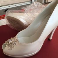 Scarpe da sposa BELLINI 37 nuove