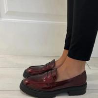 Mocassino donna bordeaux tg 39 nuovo