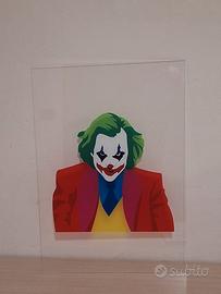 marco lodola,serigrafia su plexiglass joker