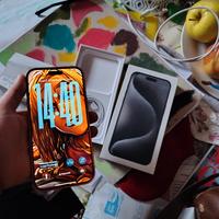 IPHONE 15 PRO MAX titanio 256GB + acc