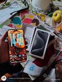 IPHONE 15 PRO MAX titanio 256GB + acc