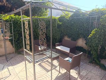 gazebo in ferro battuto