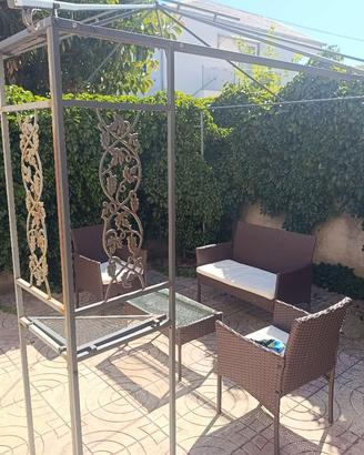 gazebo in ferro battuto