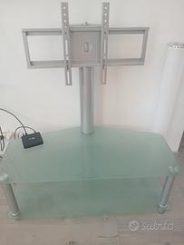 tavolino in vetro porta TV 