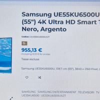 SMART-TV SAMSUNG CURVO '55