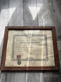 Medaglia d’onore per ferrovieri francesi