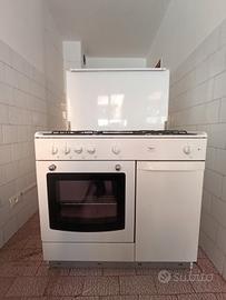 Stufa a gas REX 4 fornelli  con forno elettrico