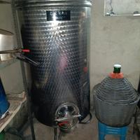 Fusti per il vino in Inox