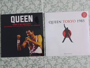 Queen Tokyio 1985 + Tear it up Sun City LP Sealed