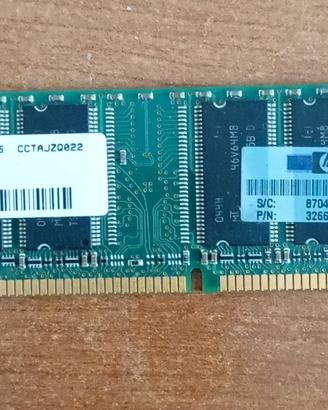 Memoria DDR 512 Mb