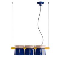 Lampadario design Ferroluce Yakitori C2790 3 luci