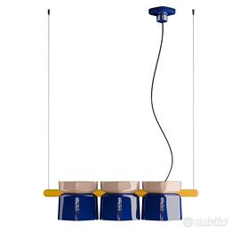 Lampadario design Ferroluce Yakitori C2790 3 luci