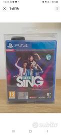 PS4 Let's Sing 2023 Box Videogioco + Microfono
